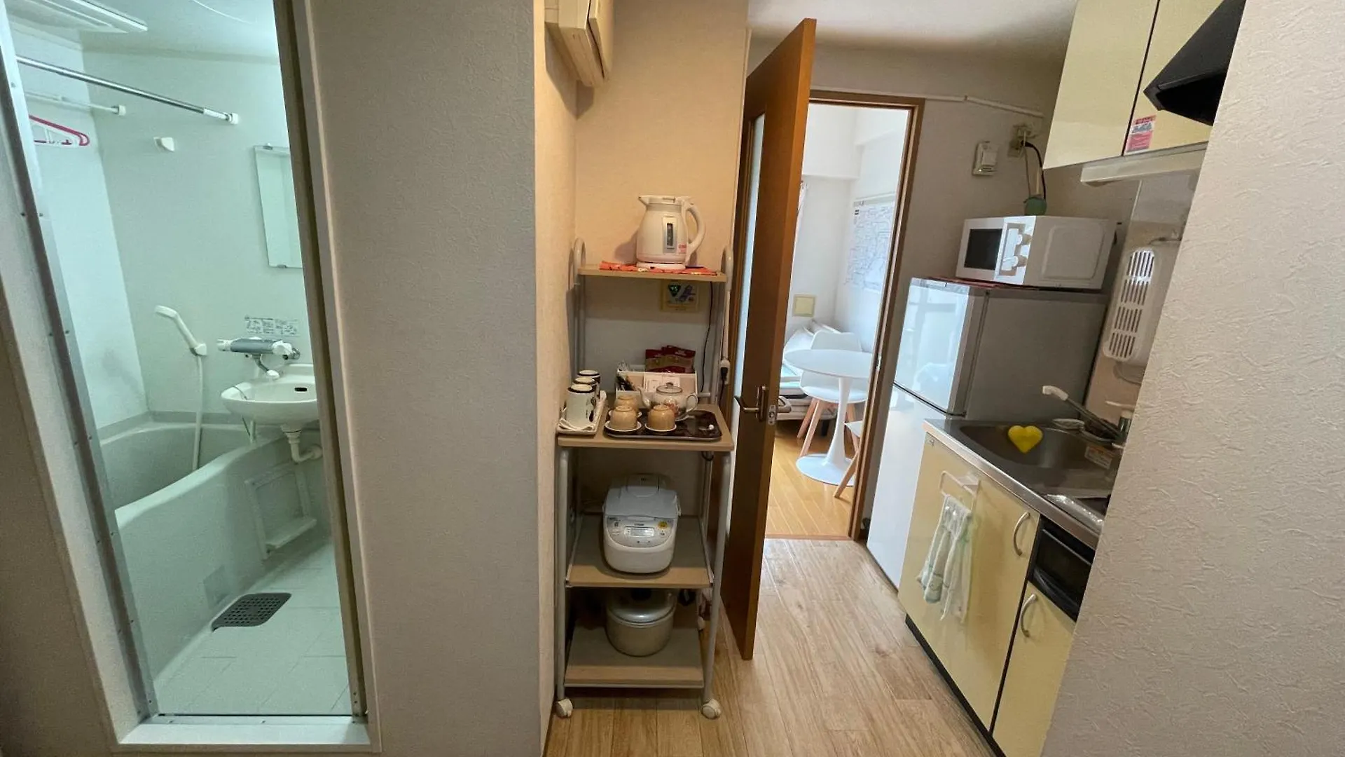 Apartment 東京の港灣-Tokyo Harbor -28 Square Meter King Size Garden Room